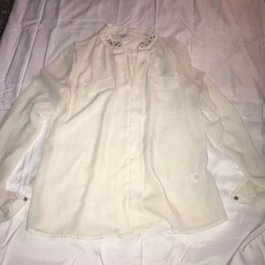 Off white blouse
